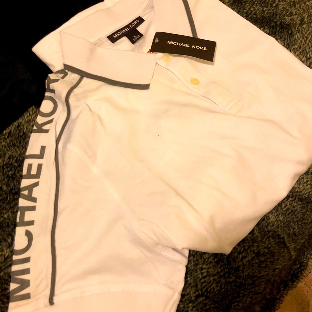 White Michael Kors Polo